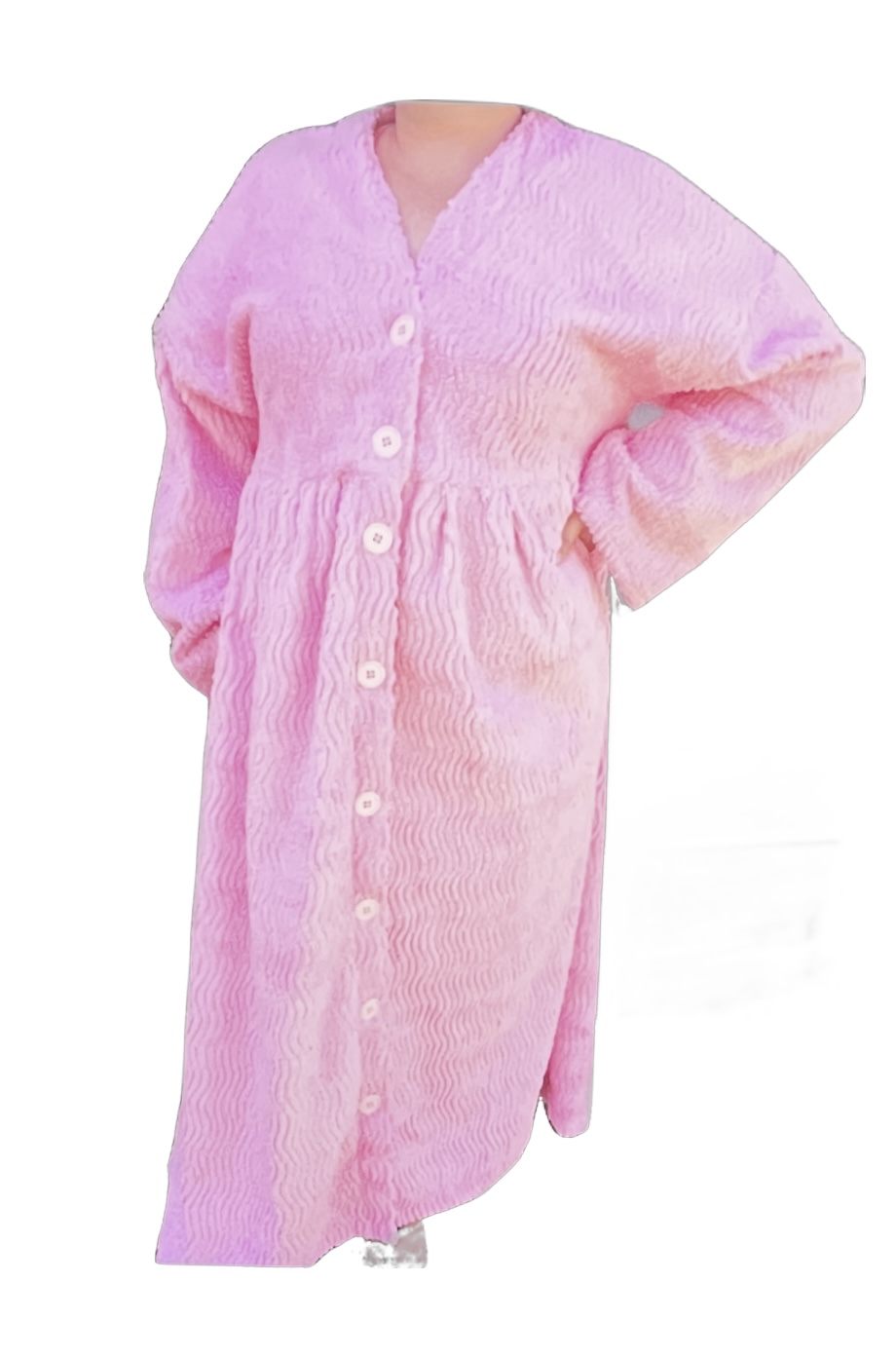 Vancouver Button Up Bamboo & Cotton Robe | Style Gallery